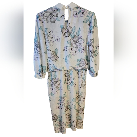 Vintage dress Floral print size medium - Picture 8 of 8